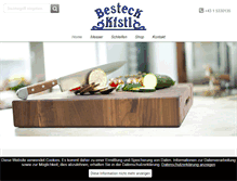 Tablet Screenshot of besteckkistl.at